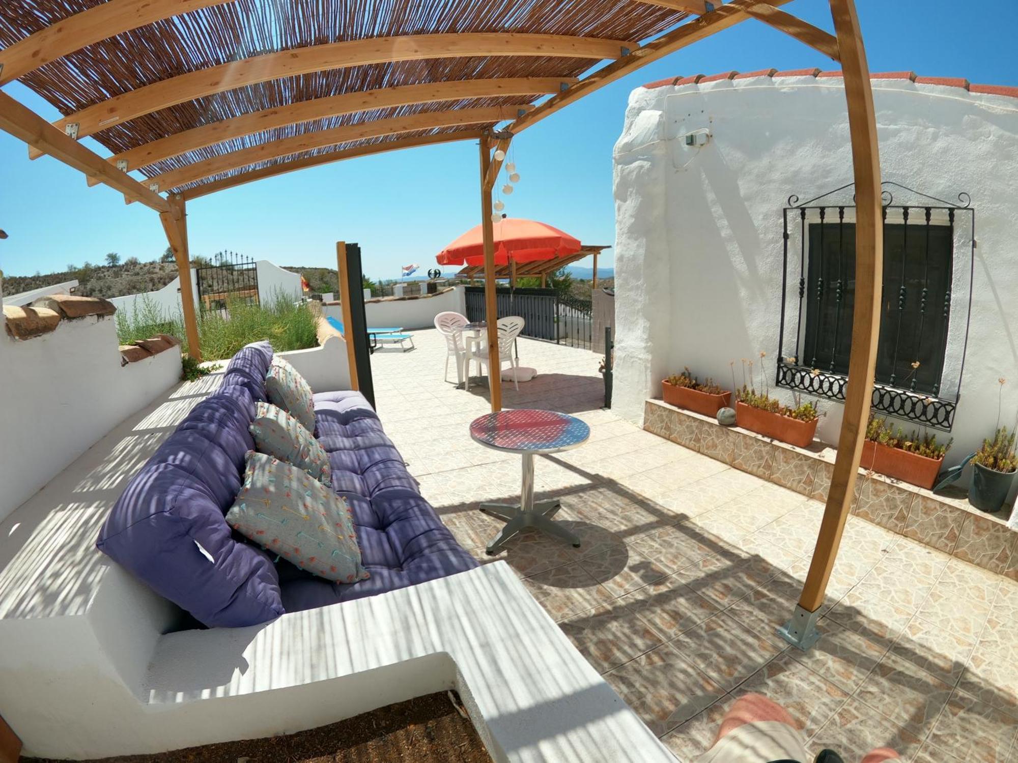 Cortijo Naturista Con Vistas-Clothing Optional Oria 외부 사진