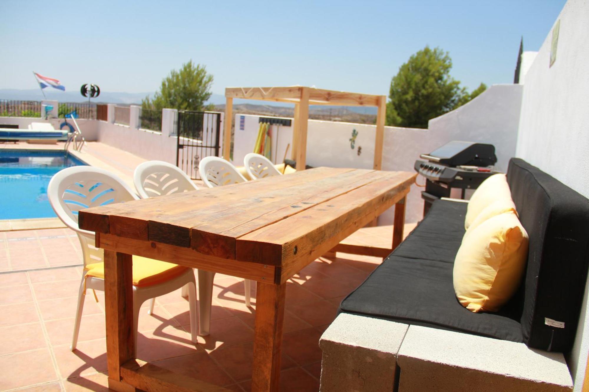 Cortijo Naturista Con Vistas-Clothing Optional Oria 외부 사진