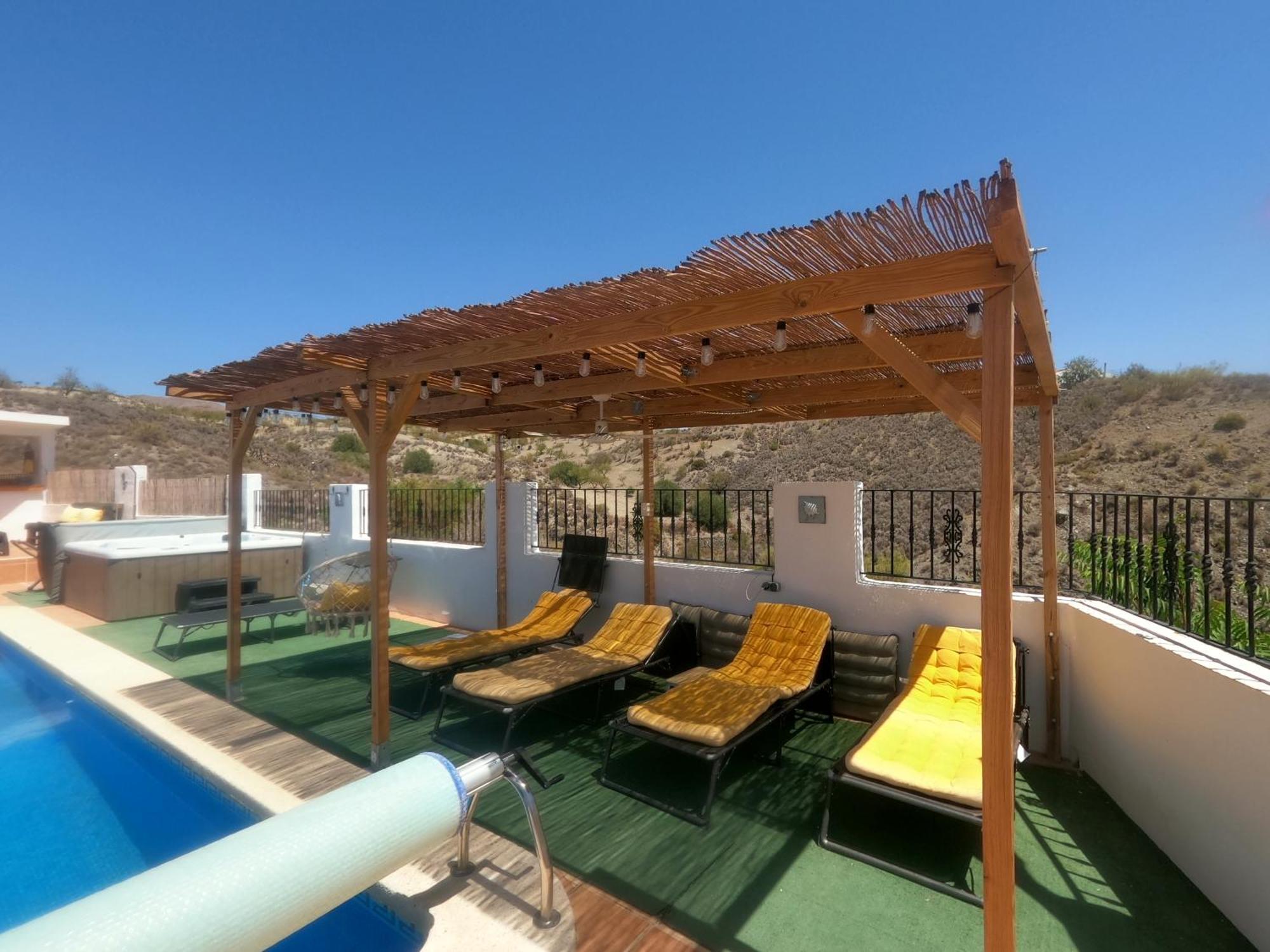 Cortijo Naturista Con Vistas-Clothing Optional Oria 외부 사진