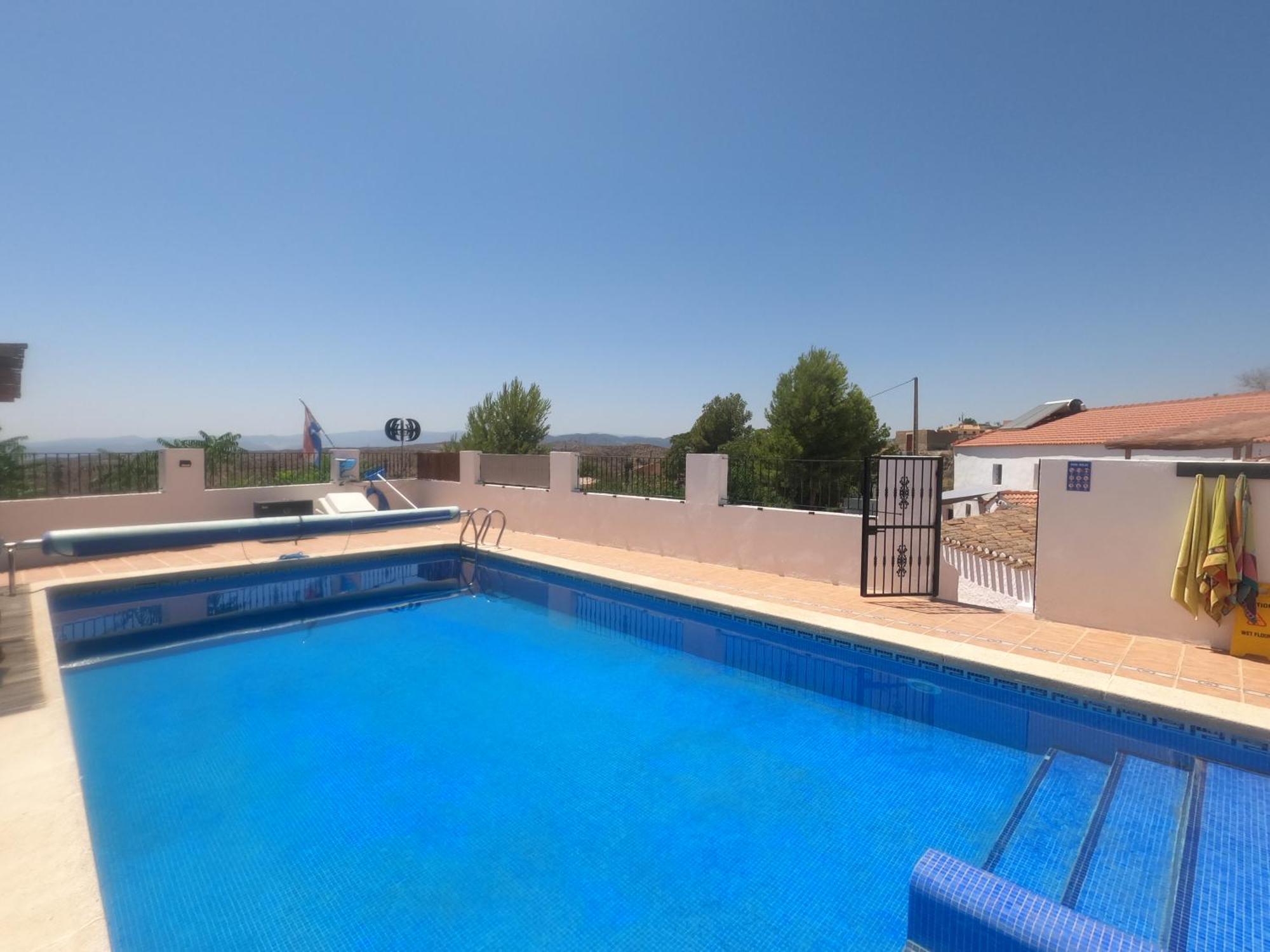 Cortijo Naturista Con Vistas-Clothing Optional Oria 외부 사진