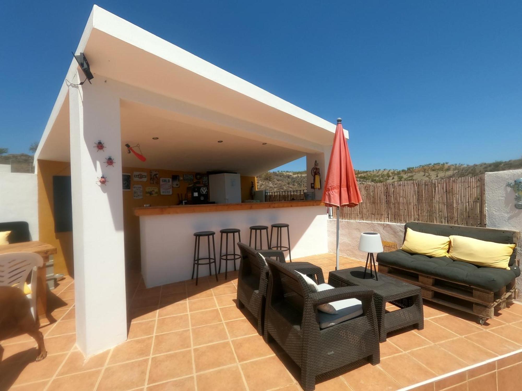 Cortijo Naturista Con Vistas-Clothing Optional Oria 외부 사진